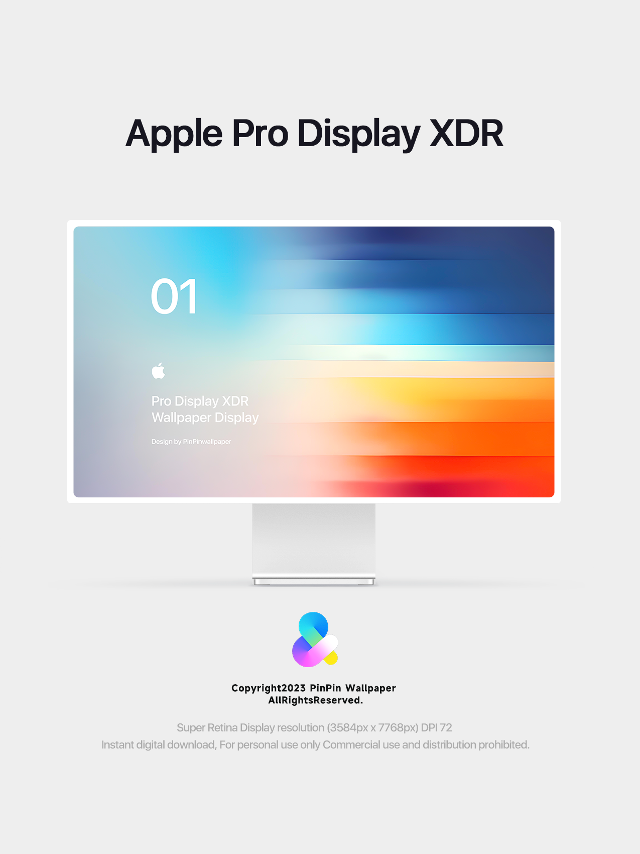 4K HD Apple デバイスの壁紙 背景デザイン 5 パック