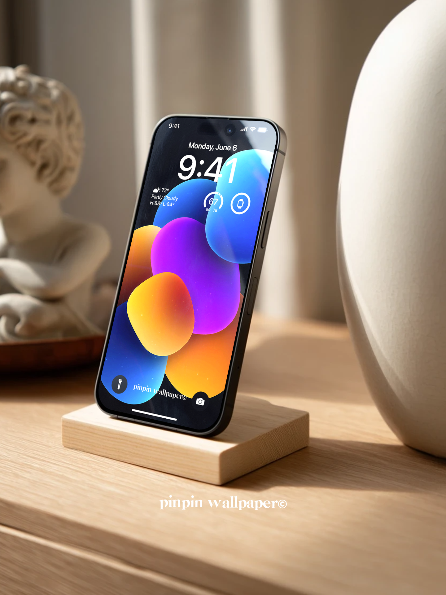 4K HD 壁紙の背景 - iPhone および Android 向け Black Universe Series20
