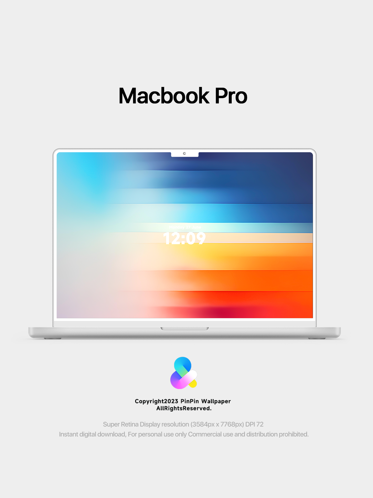4K HD Apple デバイスの壁紙 背景デザイン 5 パック