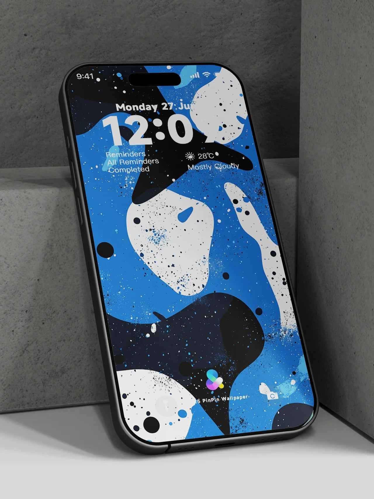 4K HD 壁紙の背景 - iPhone および Android 向け Black Universe Series20