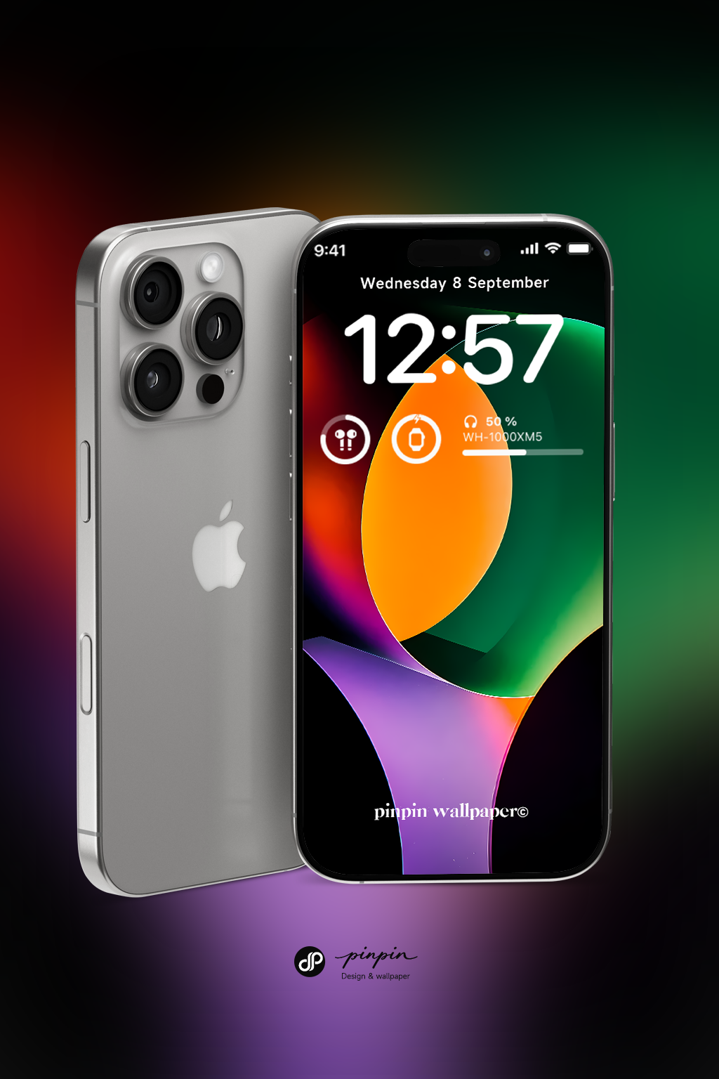 4K HD Apple デバイスの壁紙 背景デザイン 5 パック