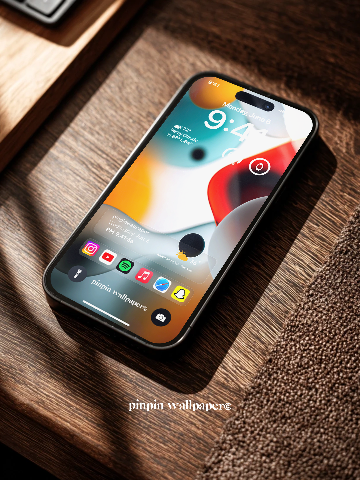 4K HD 壁紙の背景 - iPhone および Android 向け Black Universe Series20