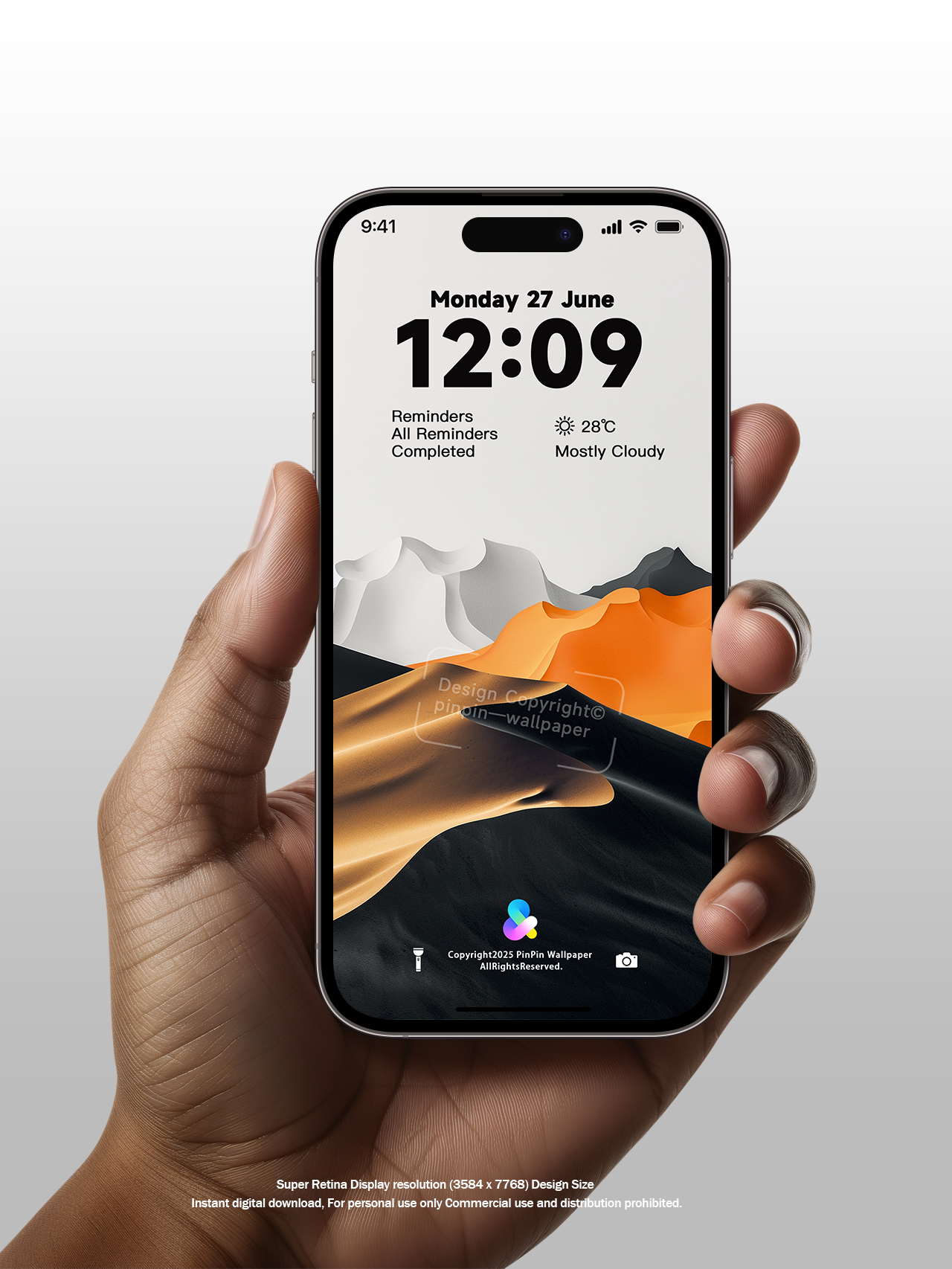 4K HD 壁紙の背景 - iPhone および Android 向け Black Universe Series20