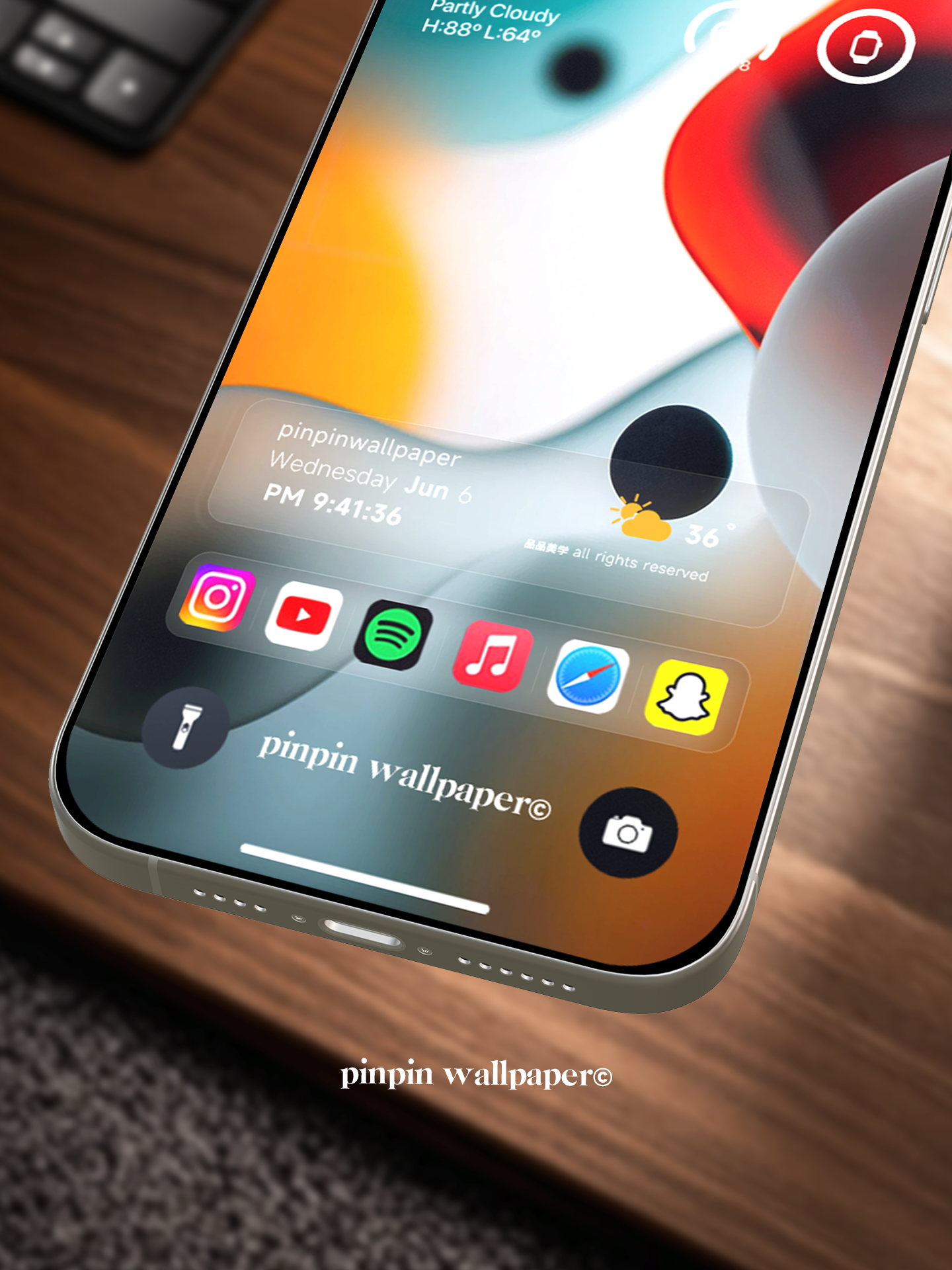 4K HD 壁紙の背景 - iPhone および Android 向け Black Universe Series20