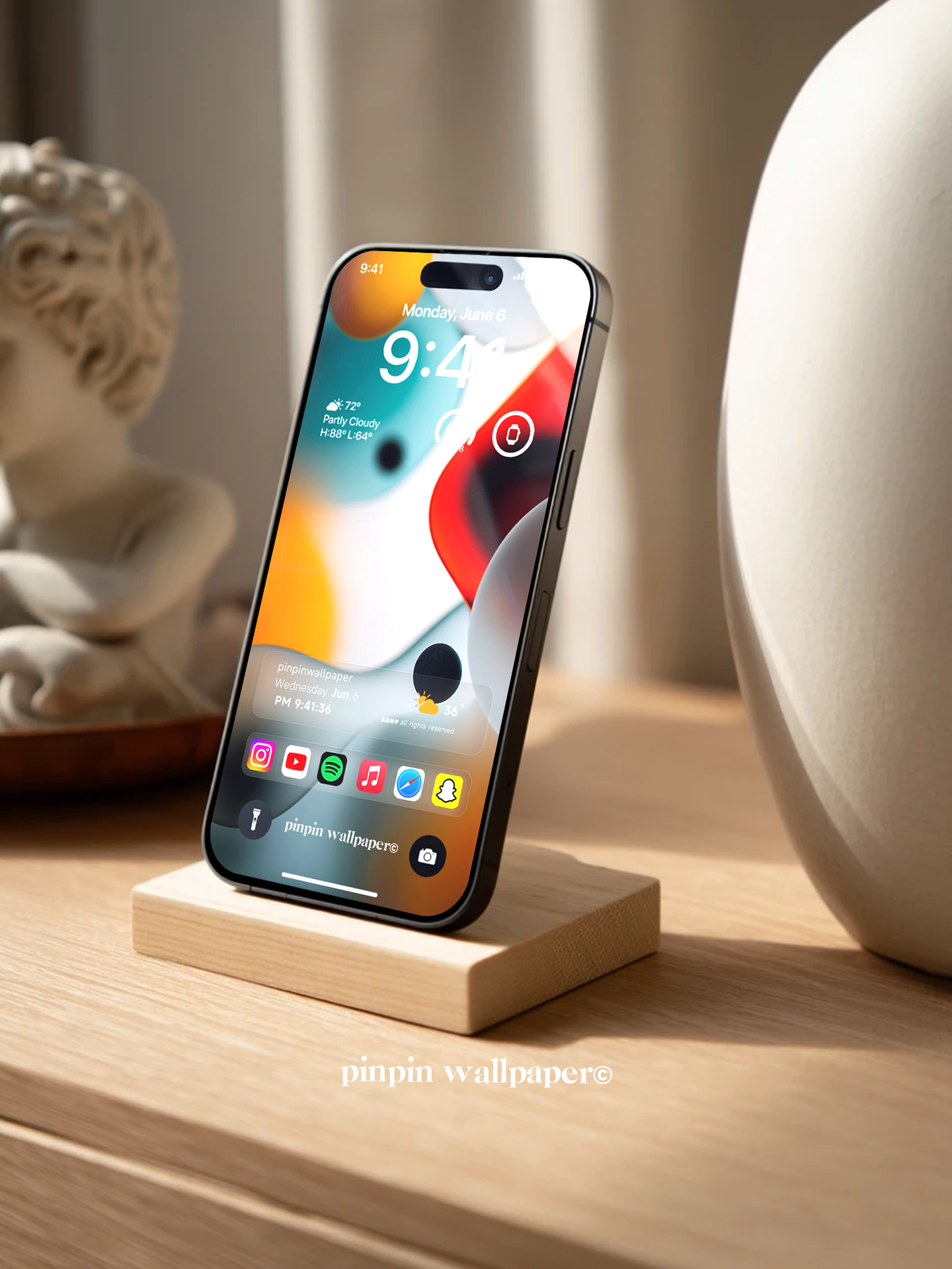4K HD 壁紙の背景 - iPhone および Android 向け Black Universe Series20