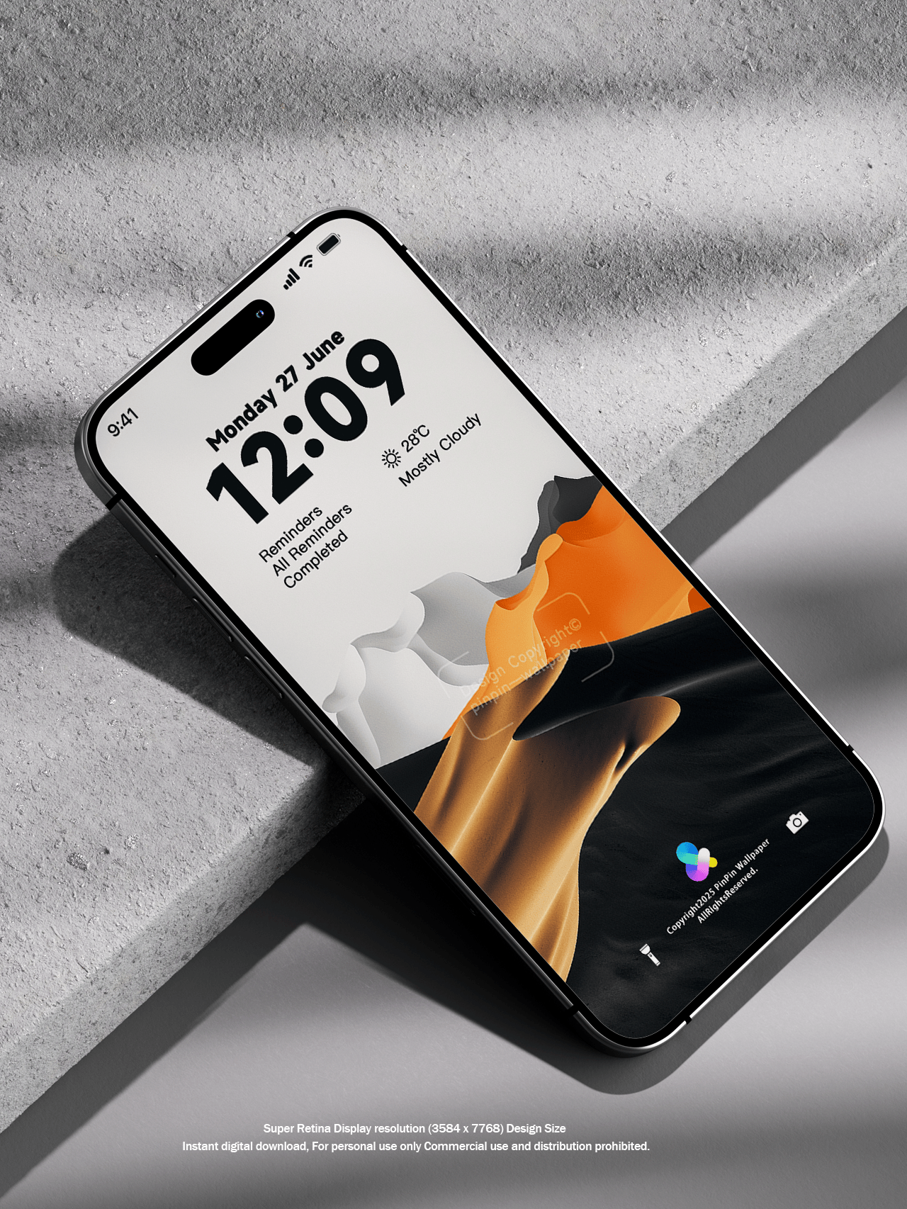 4K HD 壁紙の背景 - iPhone および Android 向け Black Universe Series20