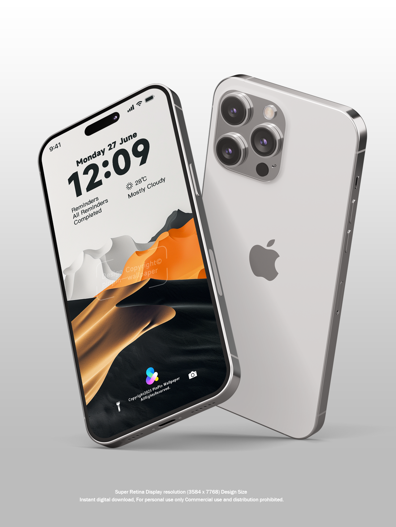 4K HD 壁紙の背景 - iPhone および Android 向け Black Universe Series20