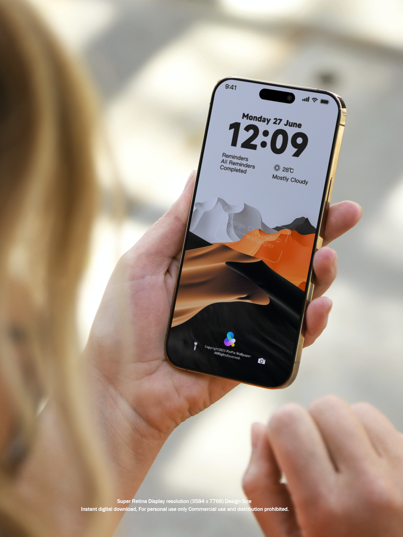 4K HD 壁紙の背景 - iPhone および Android 向け Black Universe Series20