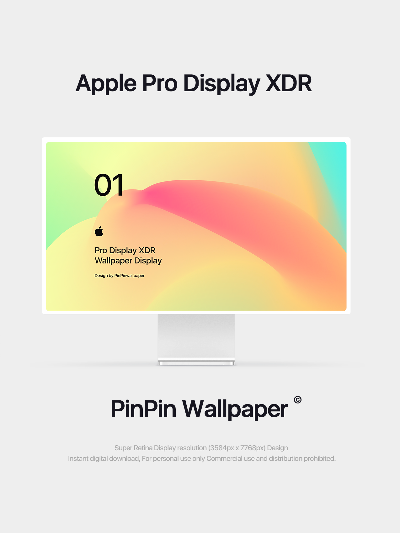 4K HD Apple デバイスの壁紙 背景デザイン 5 パック