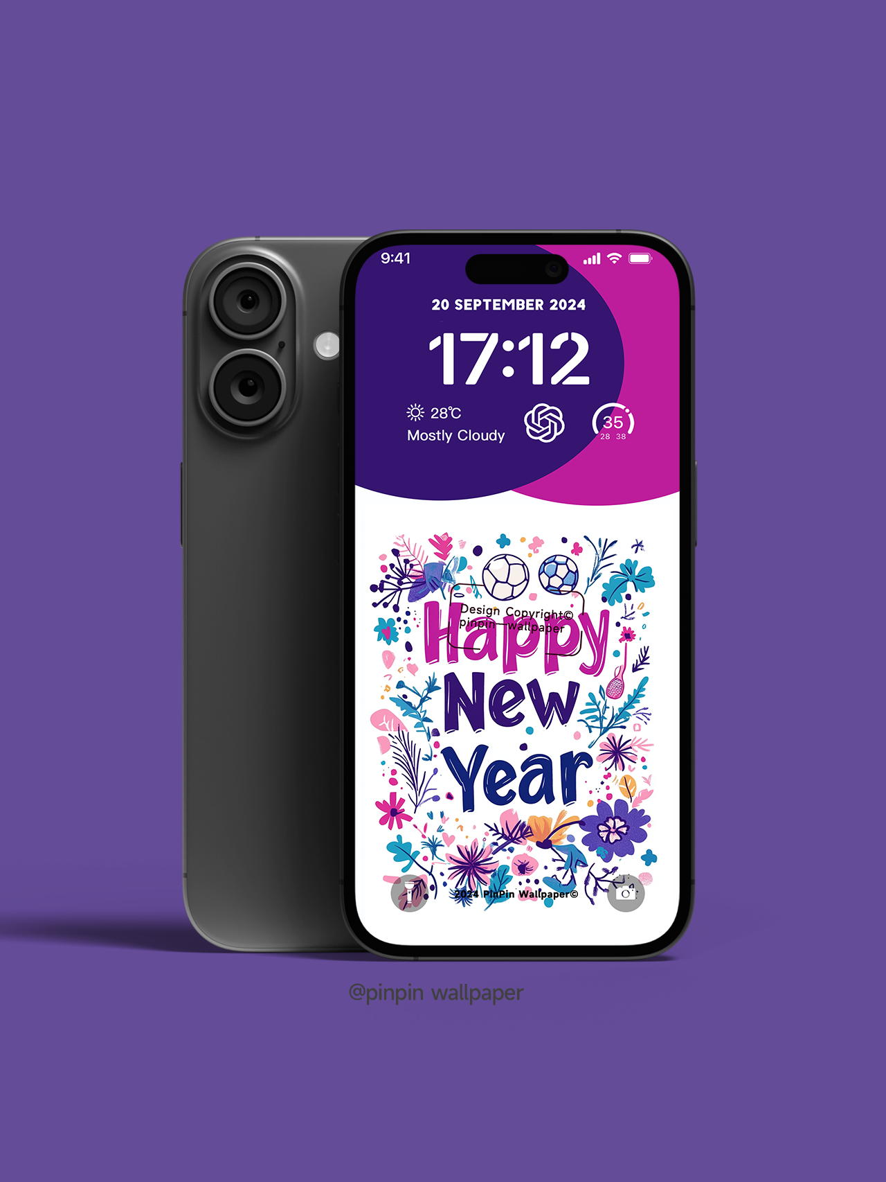 4K HD 壁紙の背景 - iPhone および Android 向け Black Universe Series20