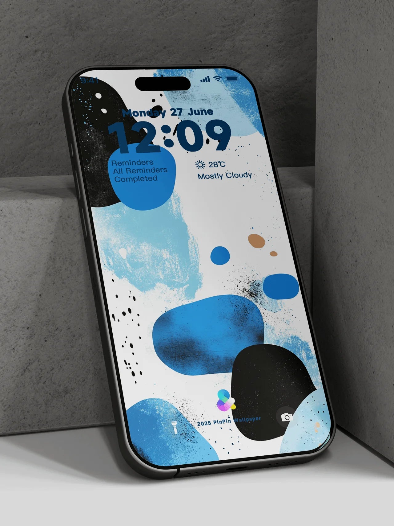 4K HD 壁紙の背景 - iPhone および Android 向け Black Universe Series20