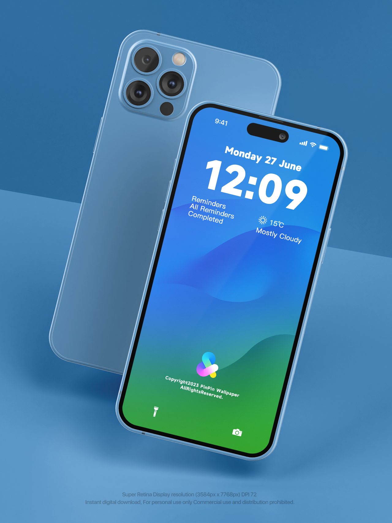 4K HD 壁紙の背景 - iPhone と Android 向けのミニマリスト スタイルのグラデーション