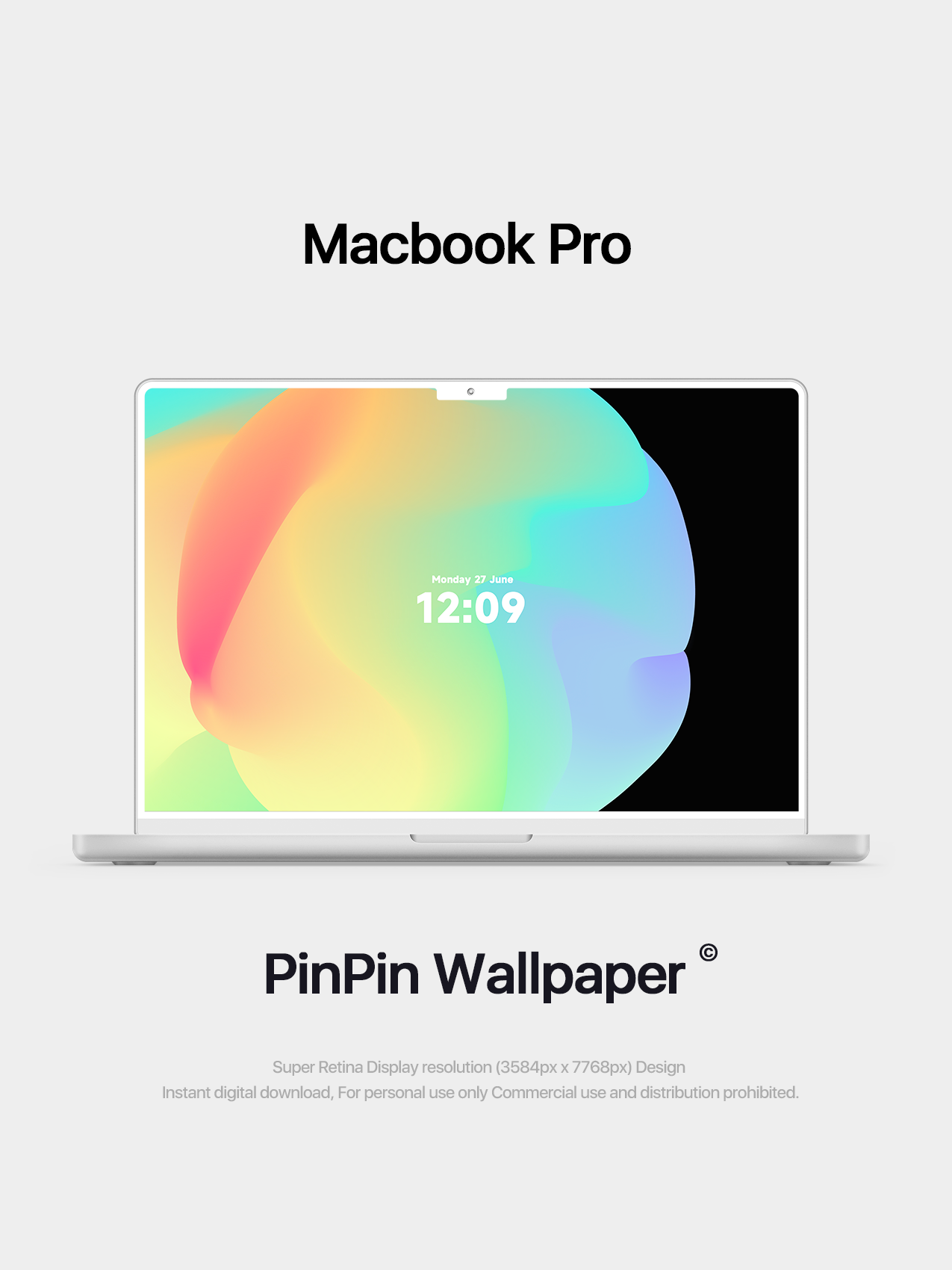 4K HD Apple デバイスの壁紙 背景デザイン 5 パック