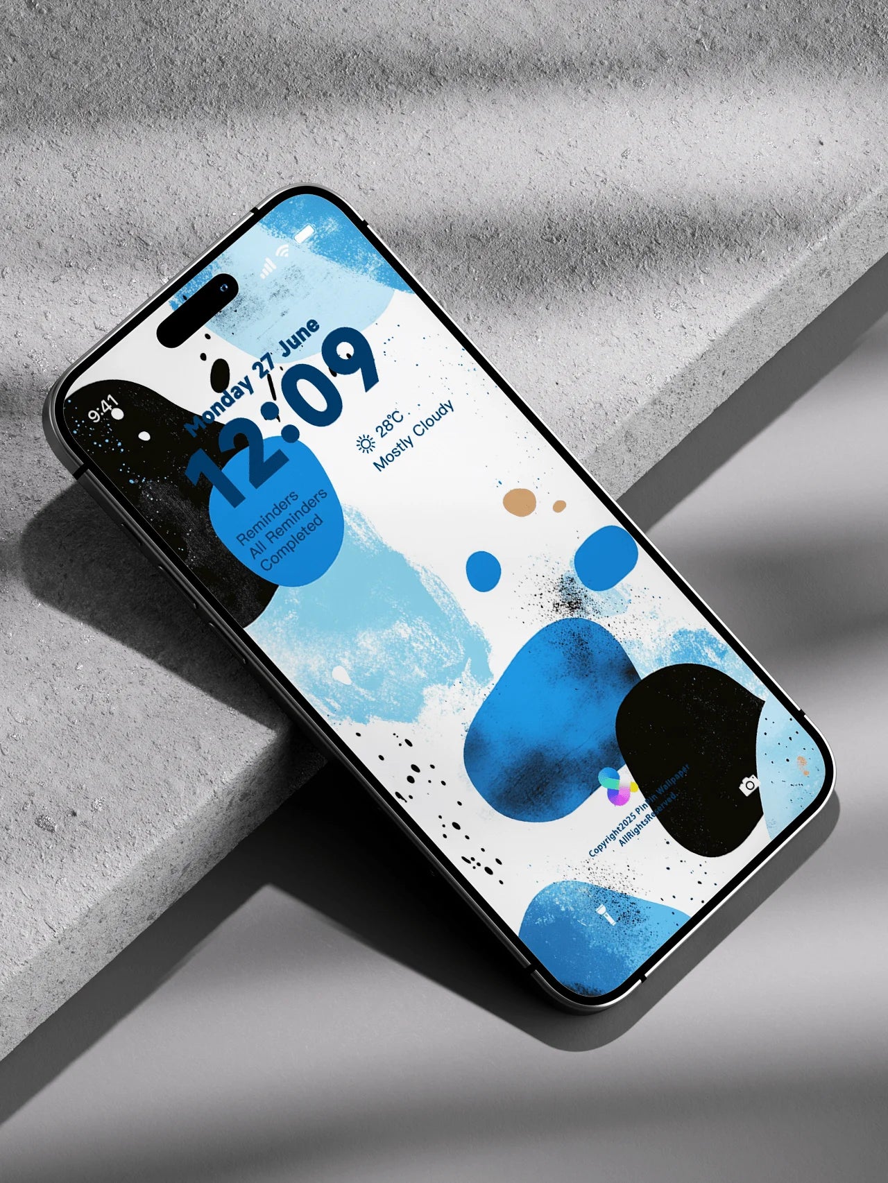4K HD 壁紙の背景 - iPhone および Android 向け Black Universe Series20