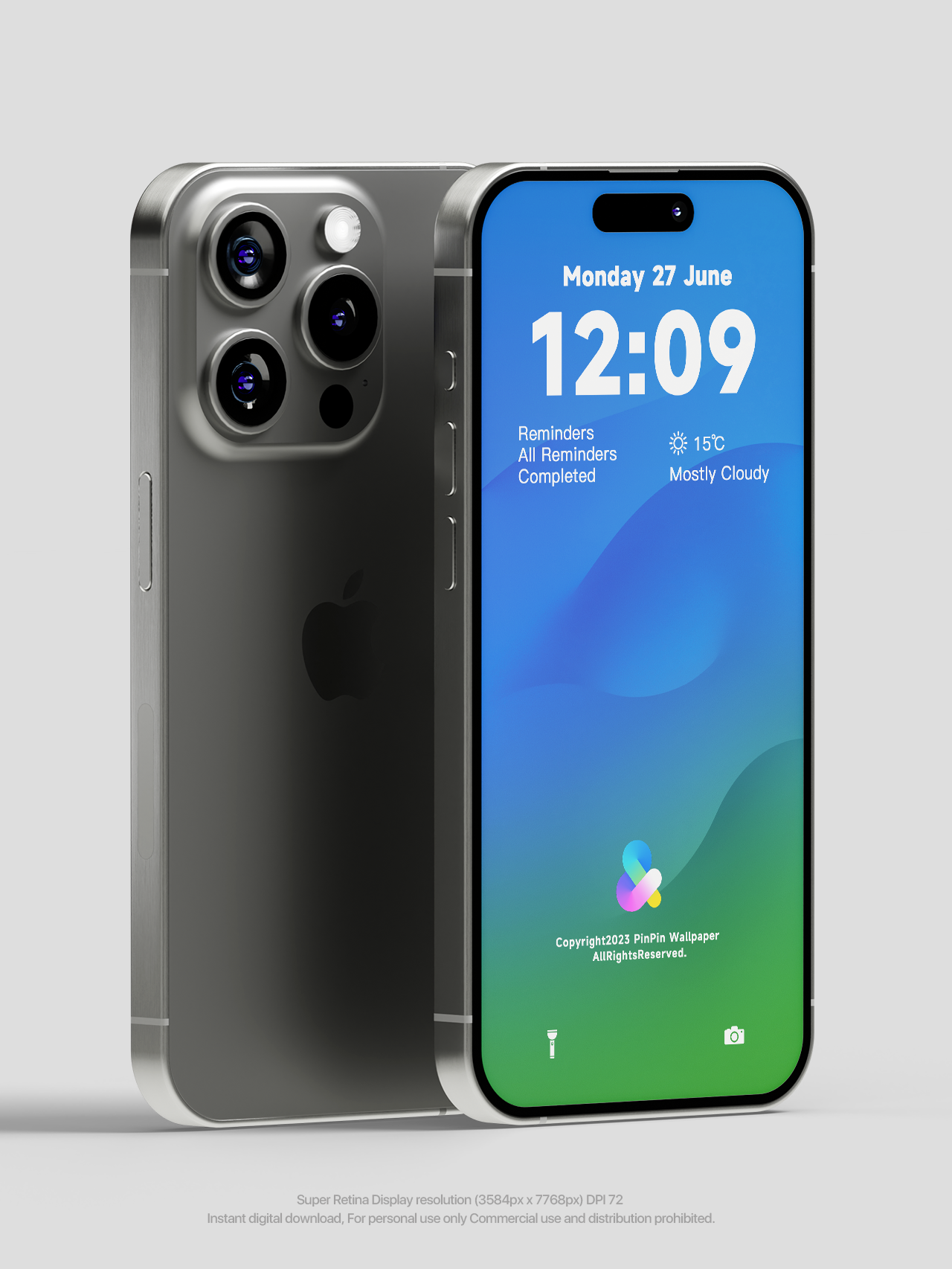 4K HD 壁紙の背景 - iPhone と Android 向けのミニマリスト スタイルのグラデーション