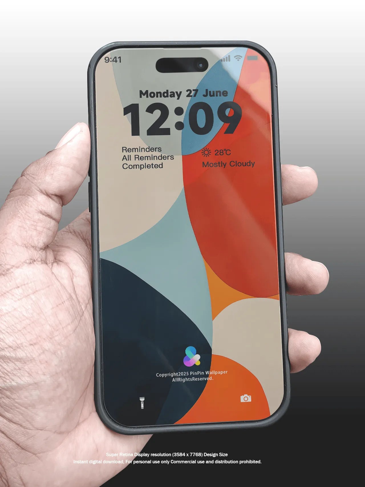 4K HD 壁紙の背景 - iPhone および Android 向け Black Universe Series20