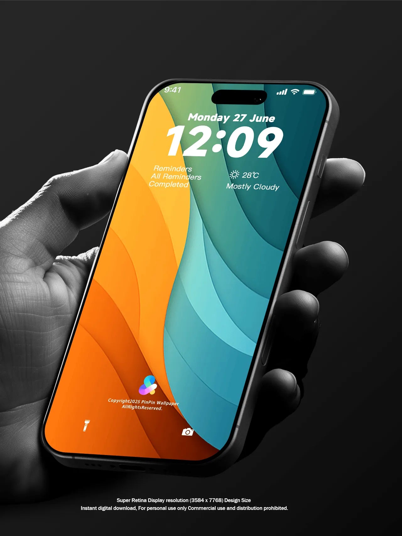 4K HD 壁紙の背景 - iPhone および Android 向け Black Universe Series20
