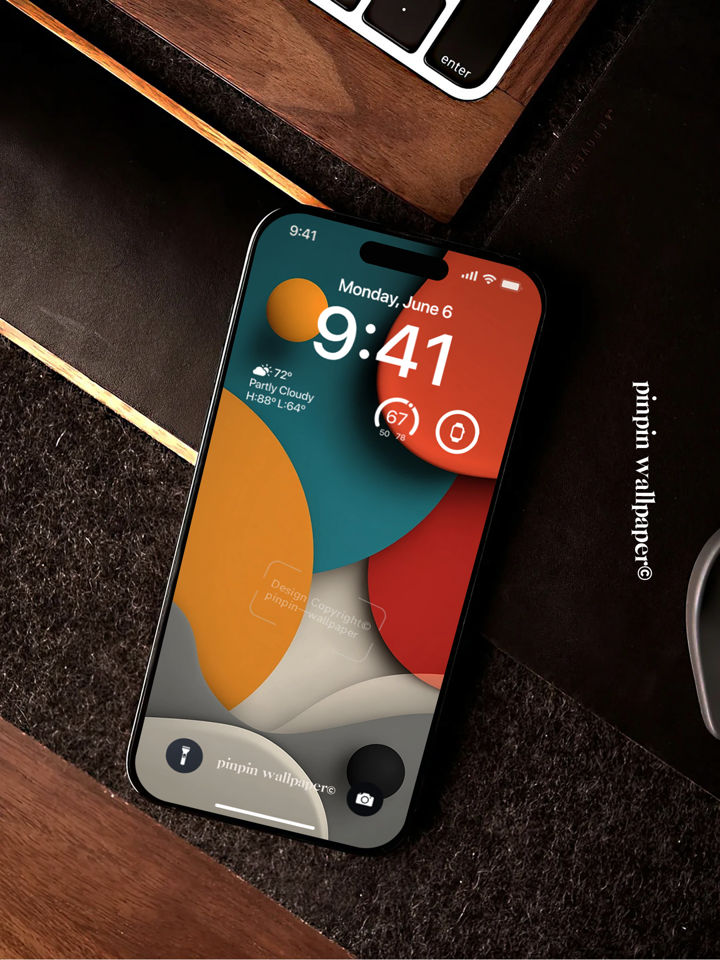 4K HD Phone Wallpaper Background - NO.5780 Minimalist Gradient Style wallpapers for iPhone and Android