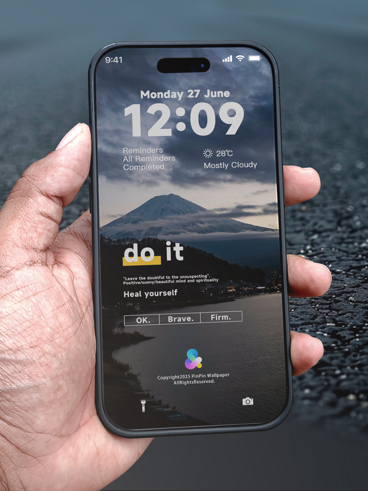 4K HD Wallpaper Background - Minimalist style for iPhone and Android 6PACK
