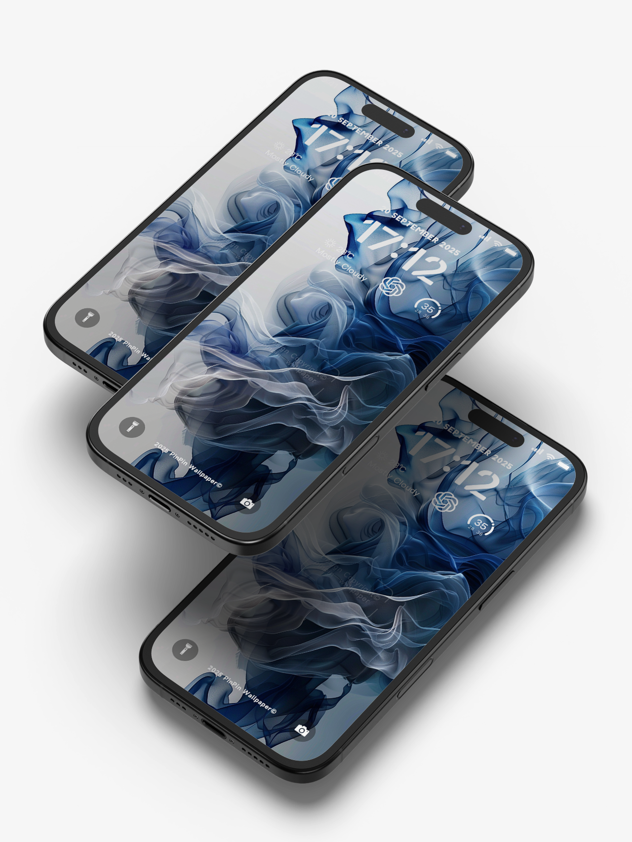 4K HD 壁紙の背景 - iPhone および Android 向け Black Universe Series20