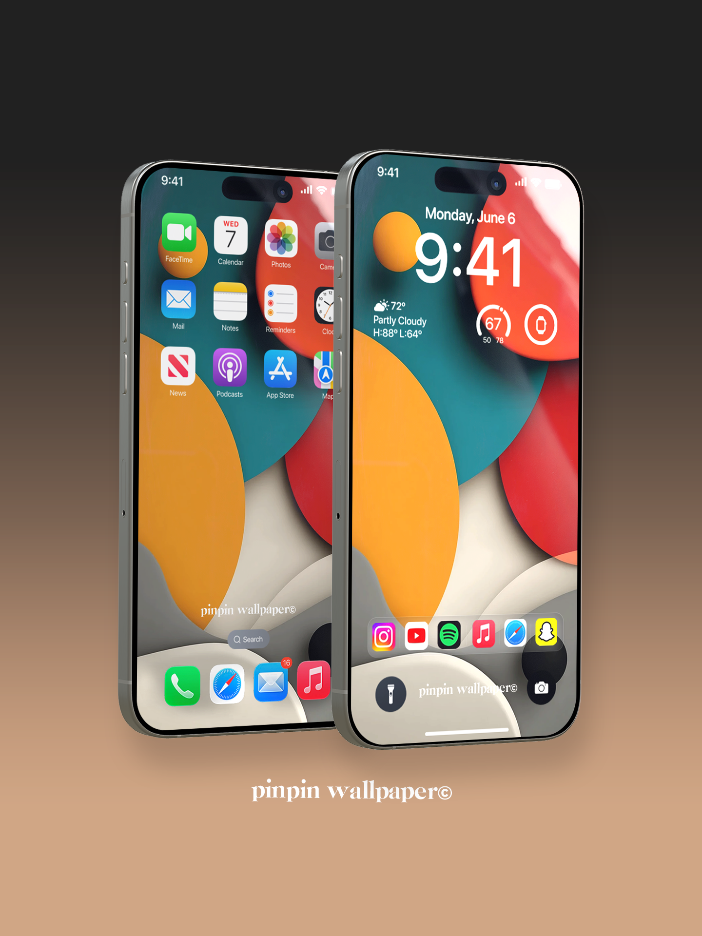4K HD 壁紙の背景 - iPhone および Android 向け Black Universe Series20
