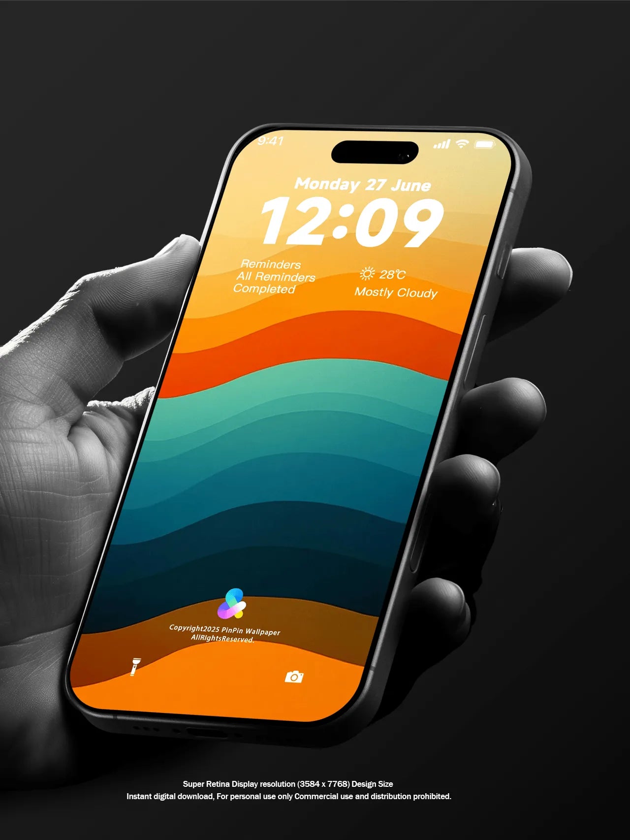 4K HD 壁紙の背景 - iPhone および Android 向け Black Universe Series20