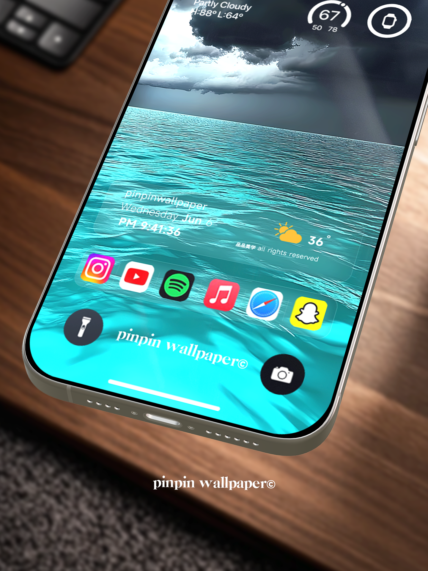 4K HD 壁紙の背景 - iPhone および Android 向け Black Universe Series20