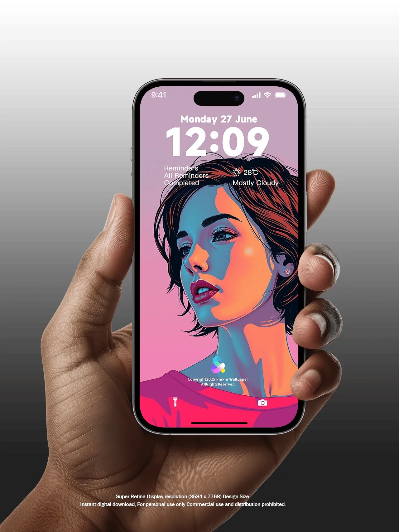 4K HD 壁紙の背景 - iPhone および Android 向け Black Universe Series20