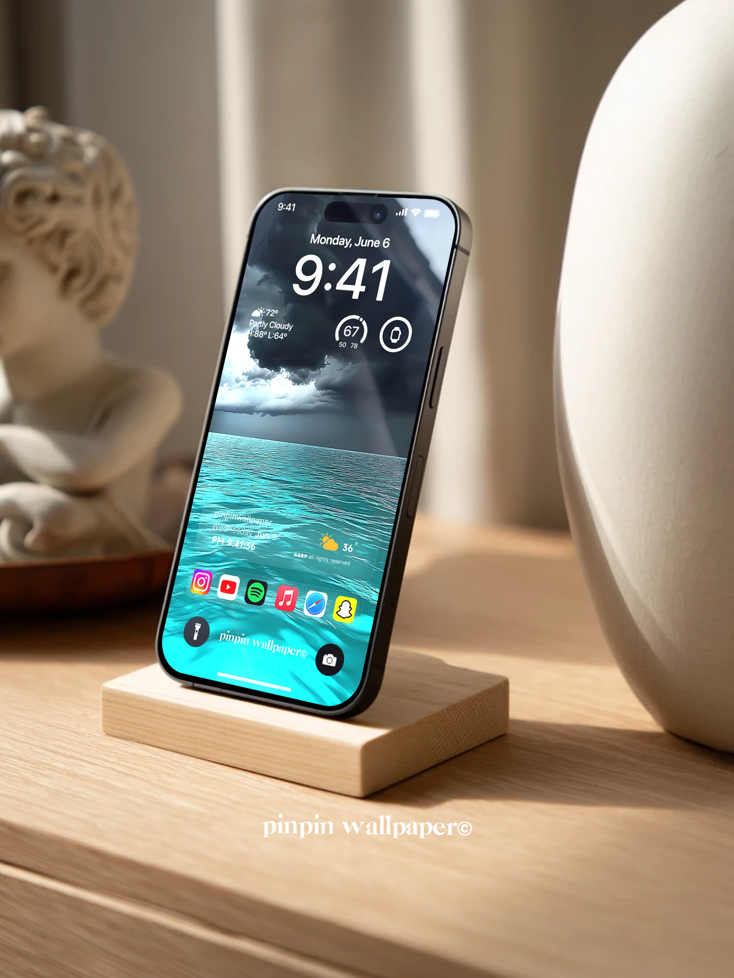4K HD 壁紙の背景 - iPhone および Android 向け Black Universe Series20