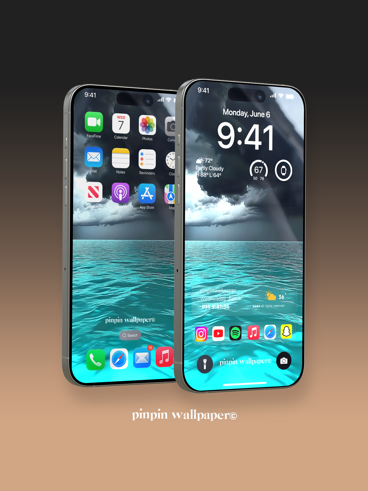 4K HD 壁紙の背景 - iPhone および Android 向け Black Universe Series20