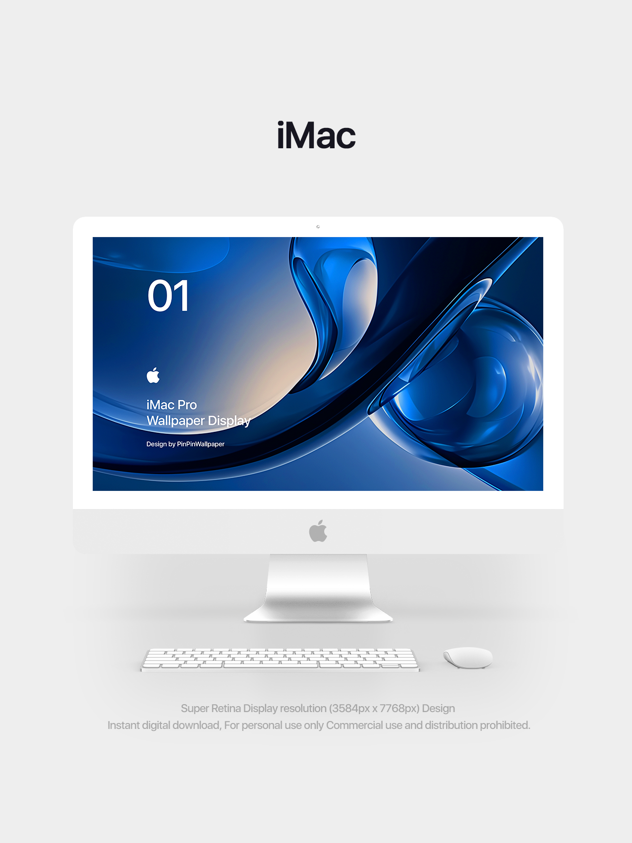 4K HD Apple デバイスの壁紙 背景デザイン 5 パック