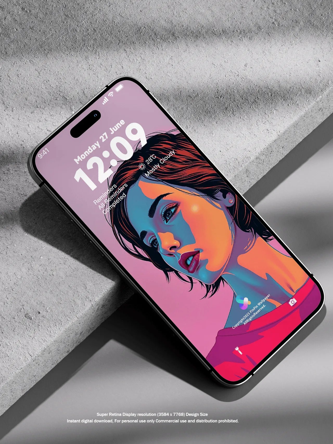 4K HD 壁紙の背景 - iPhone および Android 向け Black Universe Series20
