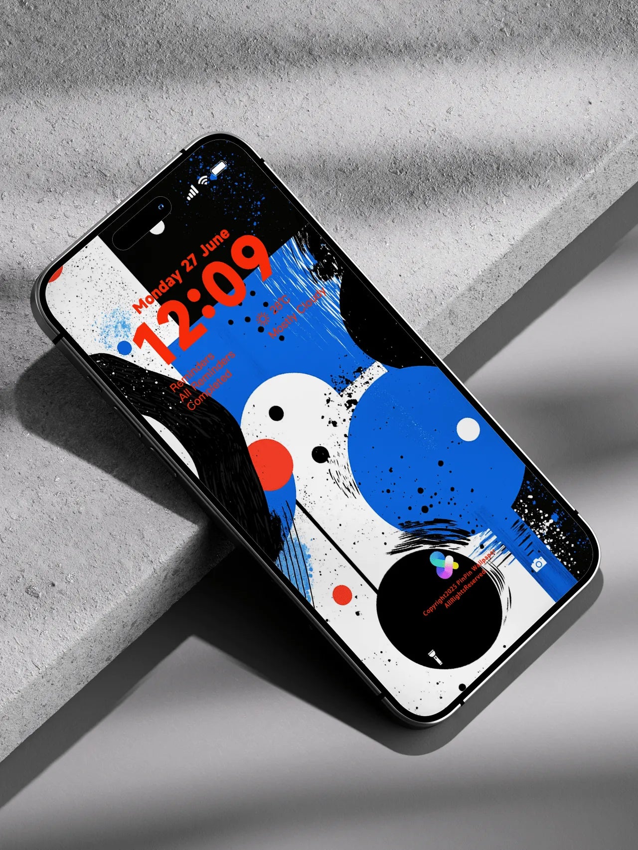 4K HD 壁紙の背景 - iPhone および Android 向け Black Universe Series20