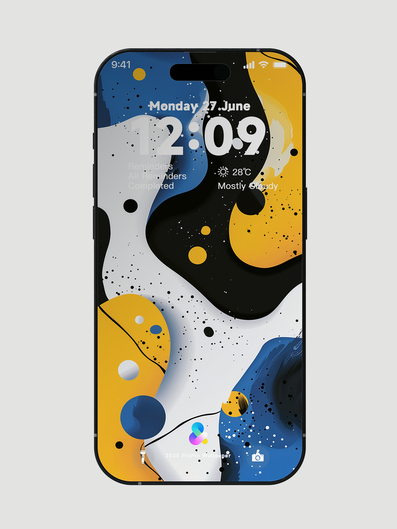 4K HD 壁紙の背景 - iPhone および Android 向け Black Universe Series20