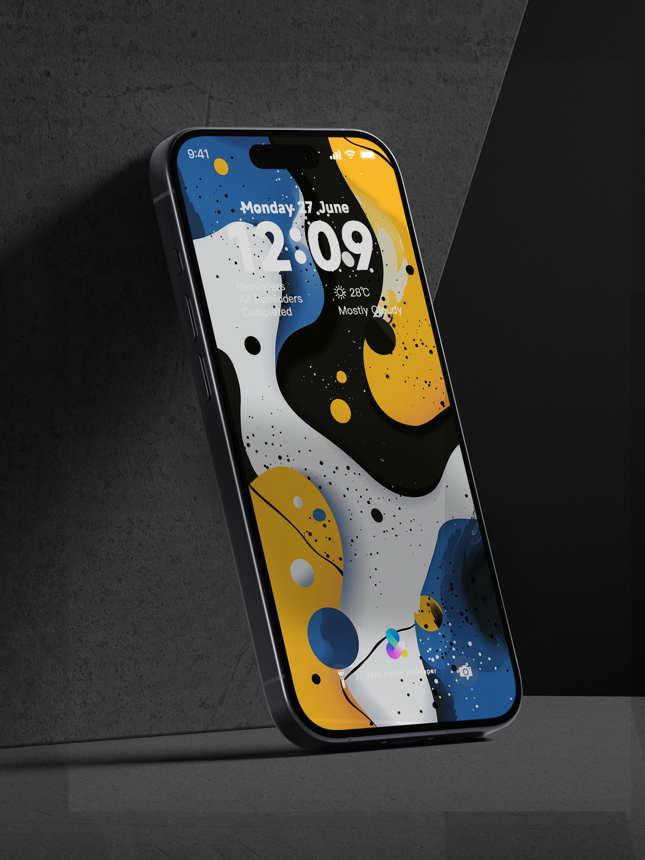 4K HD 壁紙の背景 - iPhone および Android 向け Black Universe Series20