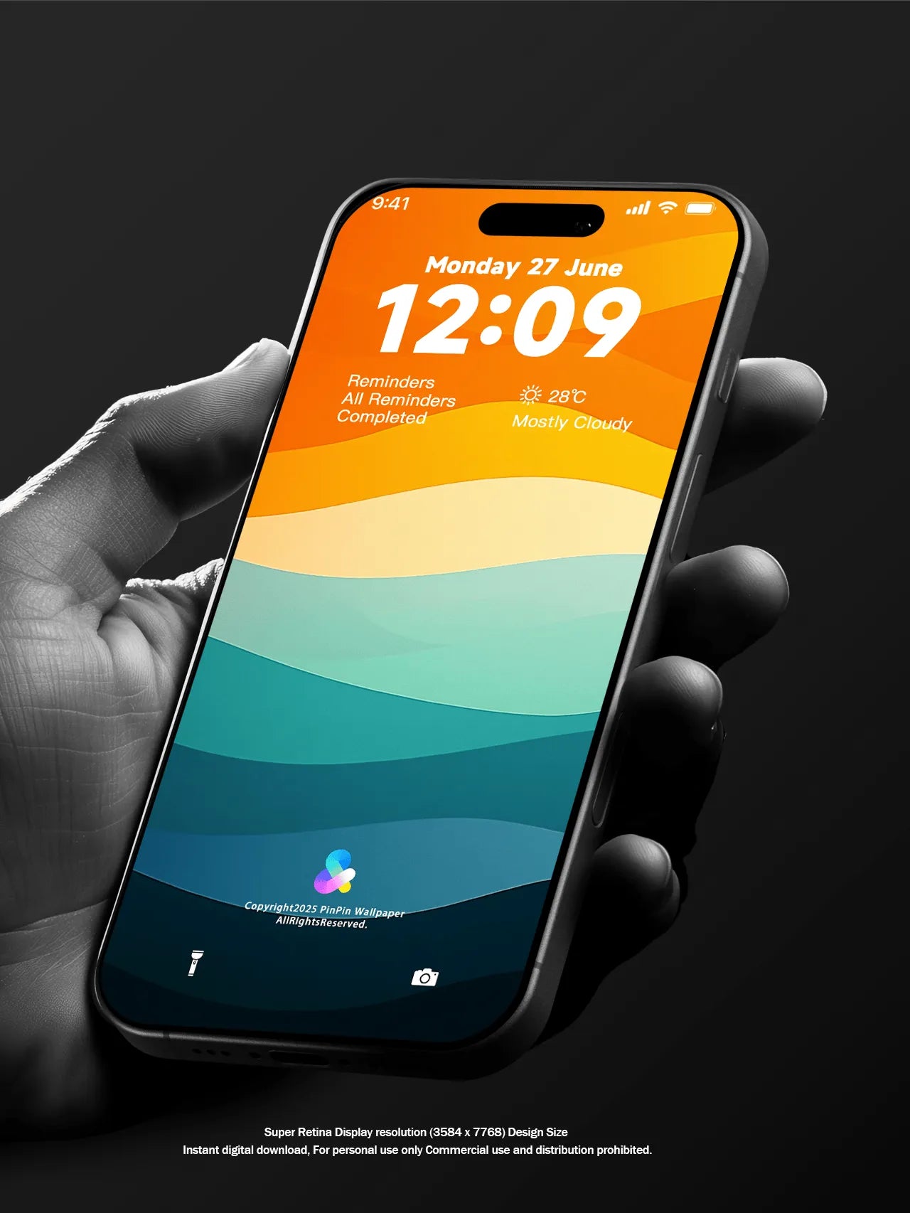 4K HD 壁紙の背景 - iPhone および Android 向け Black Universe Series20
