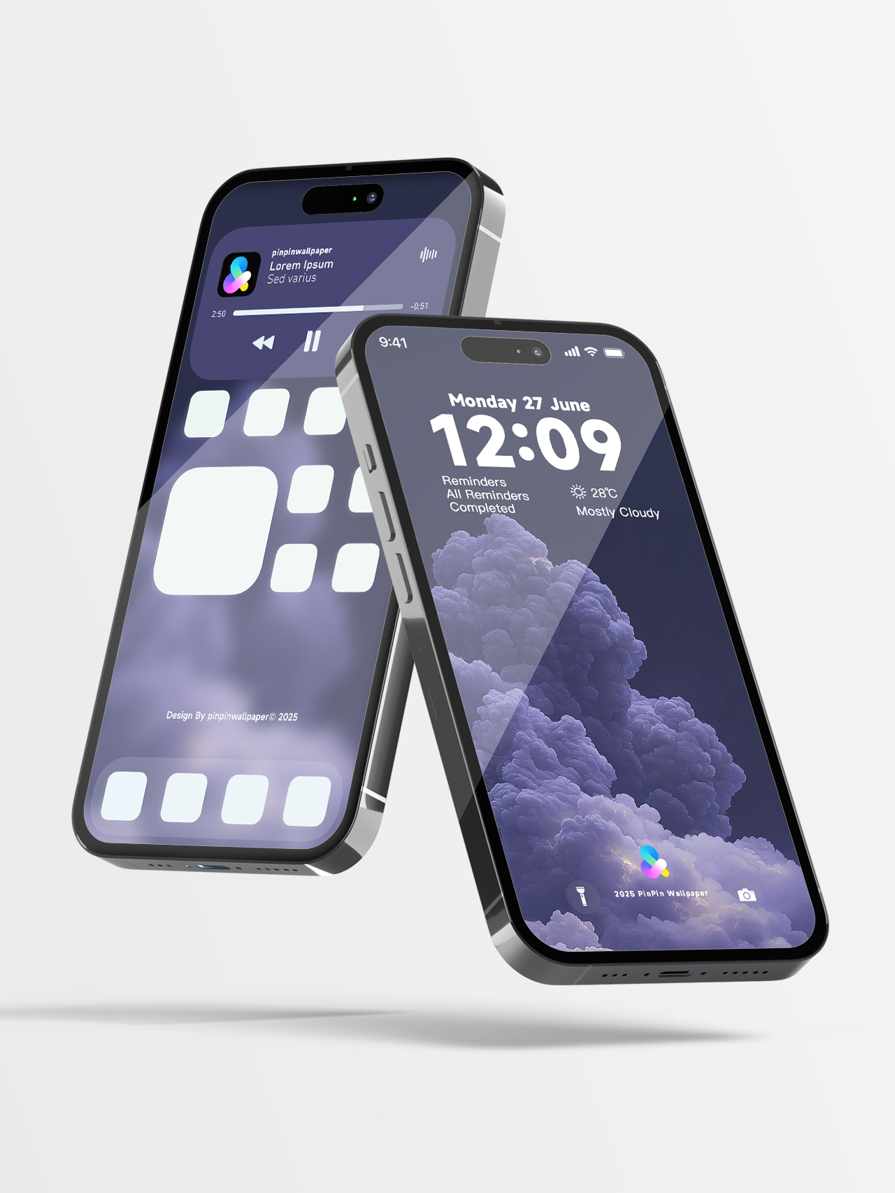 4K HD 壁紙の背景 - iPhone および Android 向け Black Universe Series20