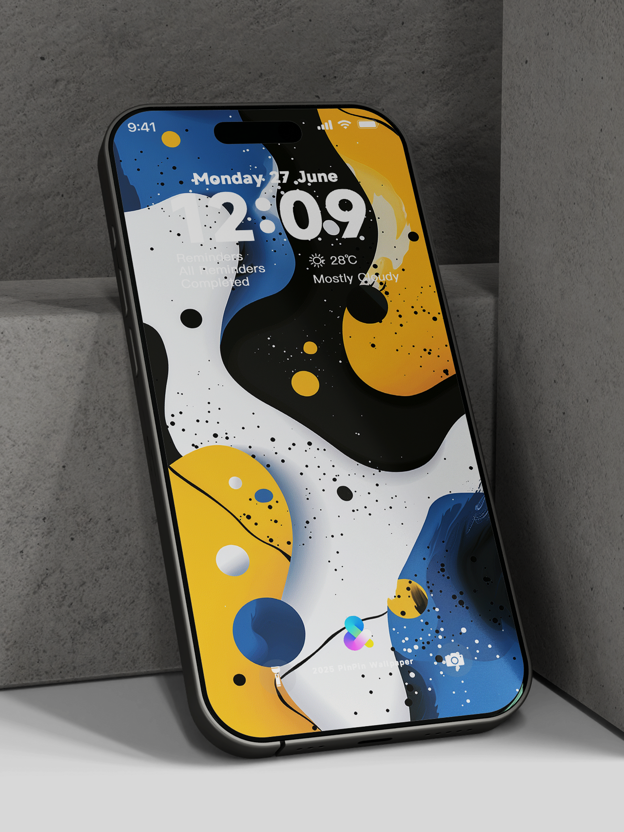 4K HD 壁紙の背景 - iPhone および Android 向け Black Universe Series20