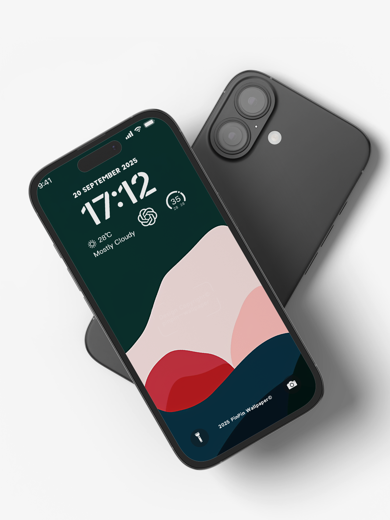 4K HD 壁紙の背景 - iPhone および Android 向け Black Universe Series20