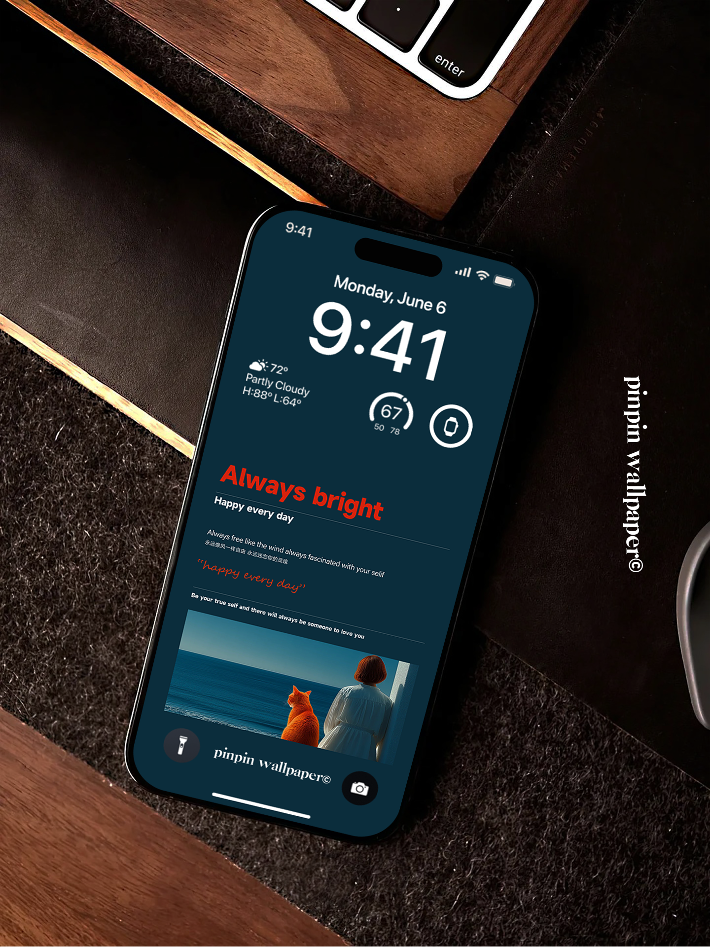 4K HD Phone Wallpaper Background - NO.5777 Minimalist Gradient Style wallpapers for iPhone and Android