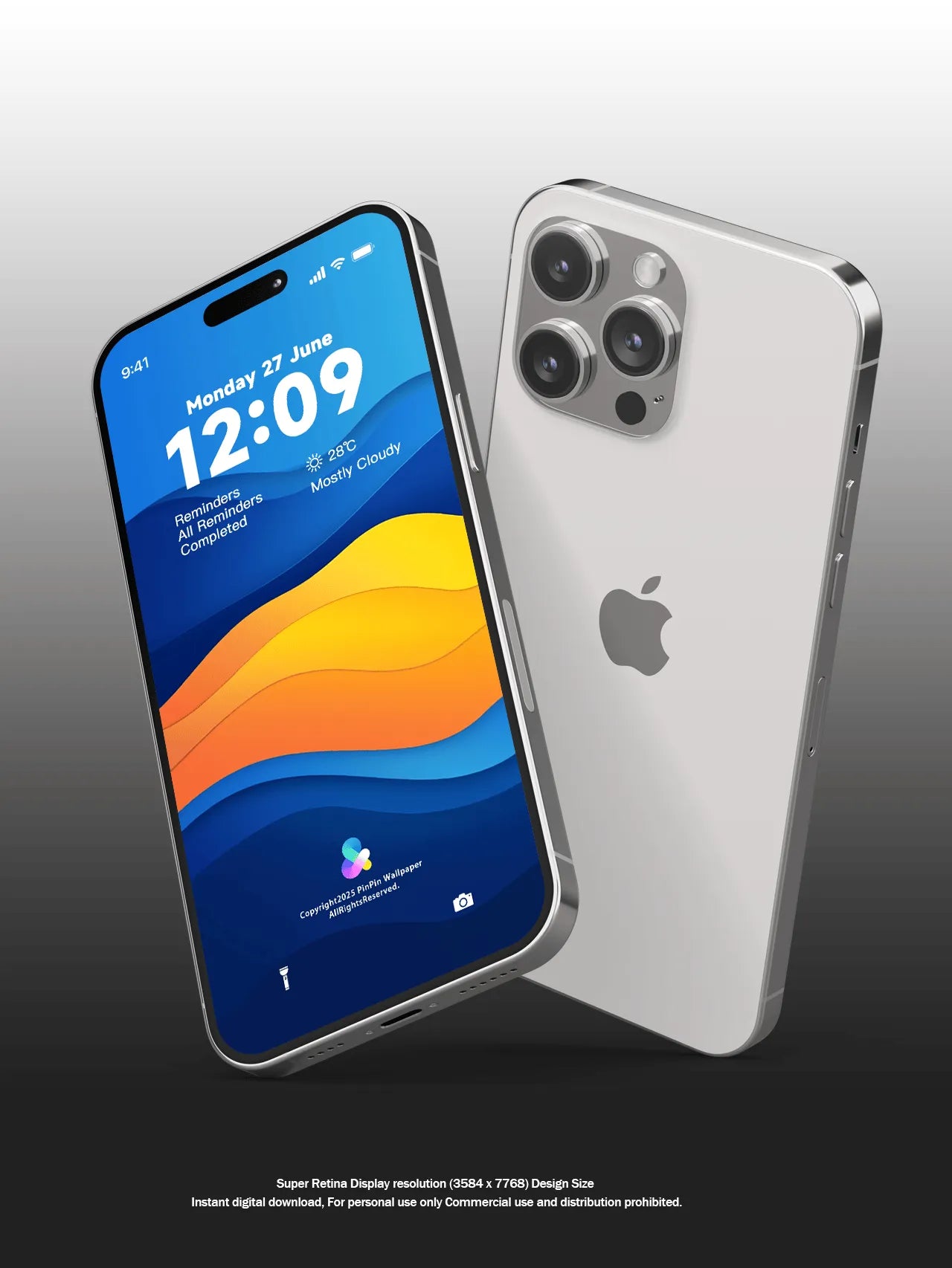 4K HD 壁紙の背景 - iPhone および Android 向け Black Universe Series20