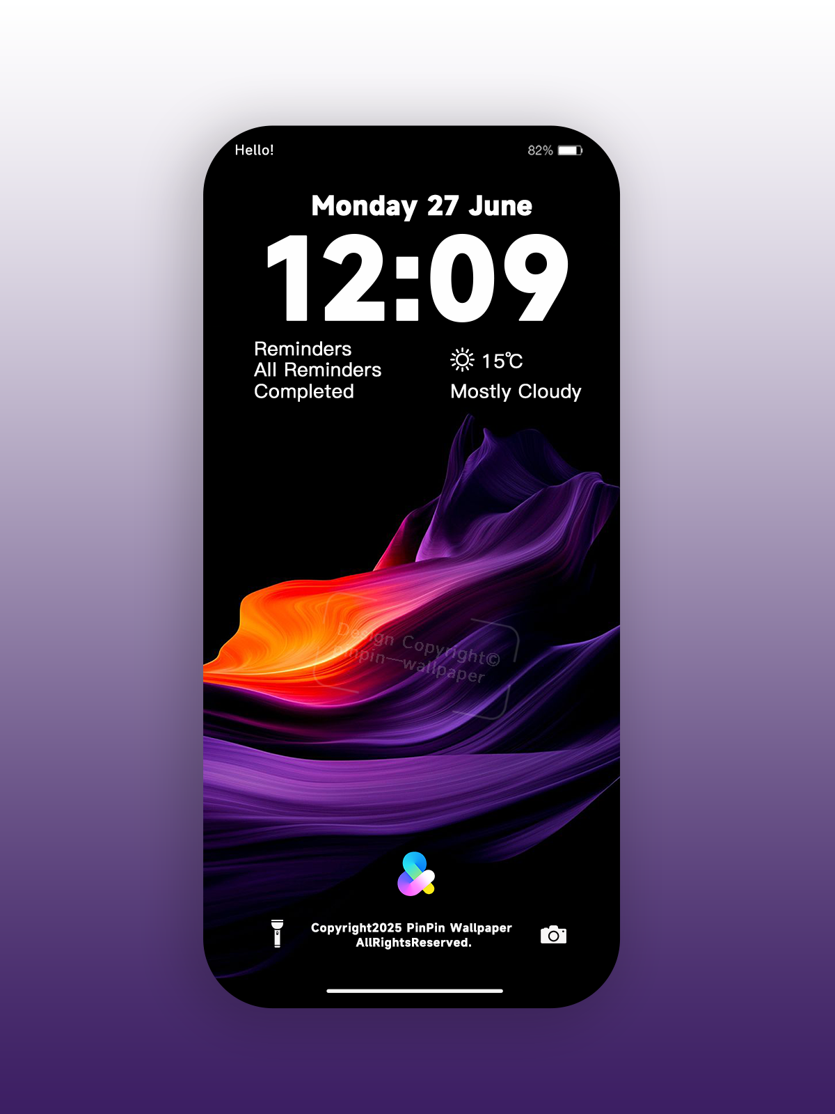 4K HD 壁紙の背景 - iPhone および Android 向け Black Universe Series20