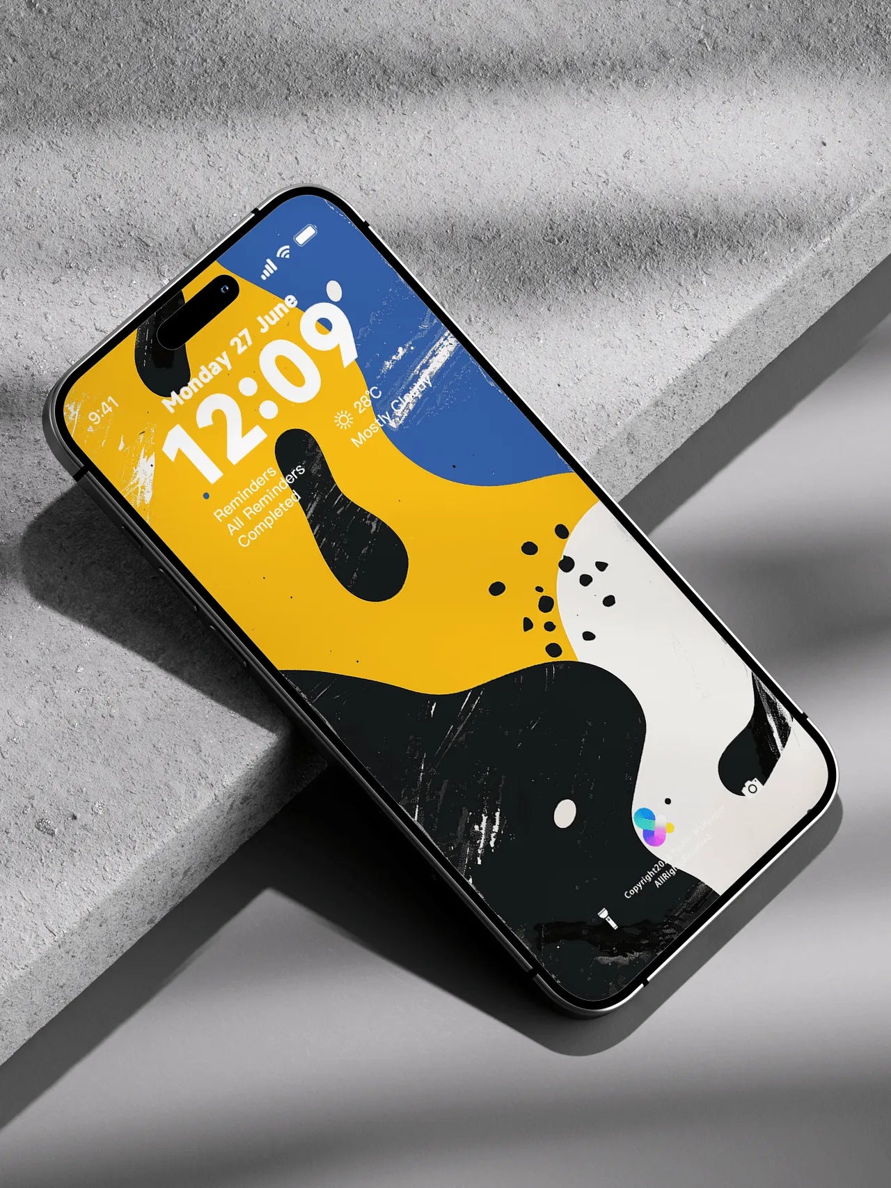 4K HD 壁紙の背景 - iPhone および Android 向け Black Universe Series20