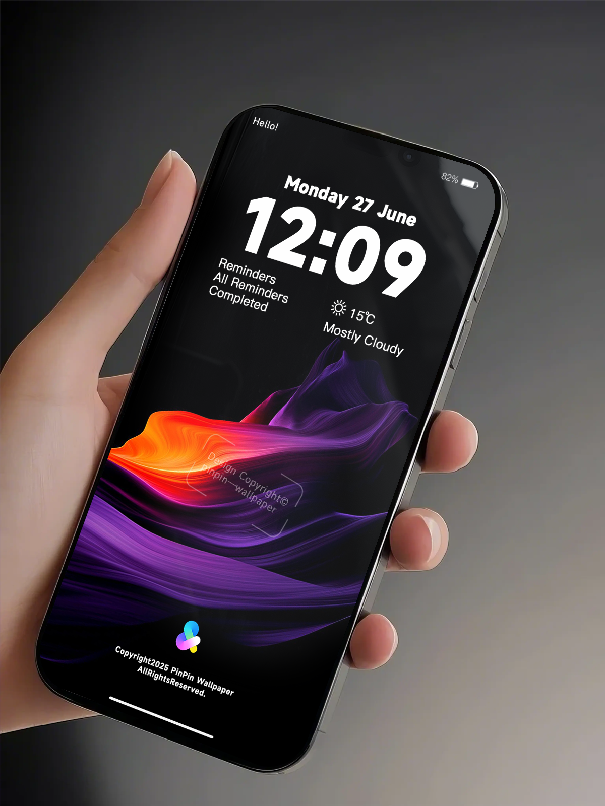 4K HD 壁紙の背景 - iPhone および Android 向け Black Universe Series20