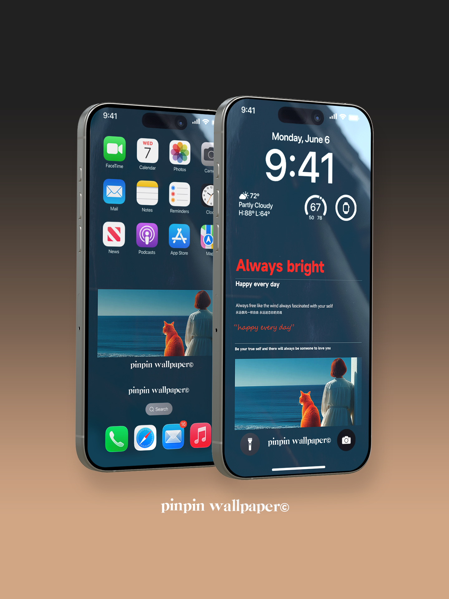 4K HD 壁紙の背景 - iPhone および Android 向け Black Universe Series20