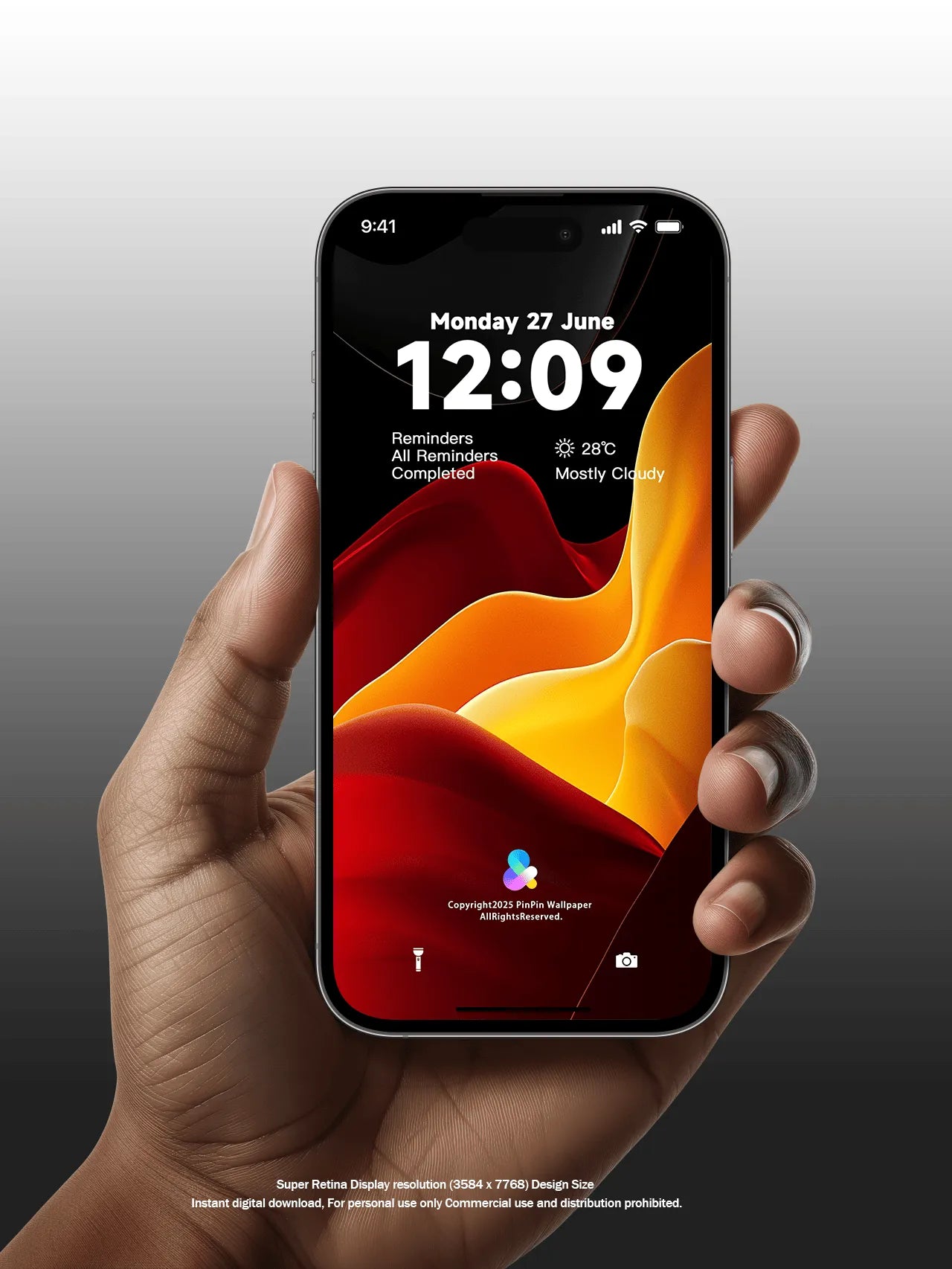 4K HD 壁紙の背景 - iPhone および Android 向け Black Universe Series20