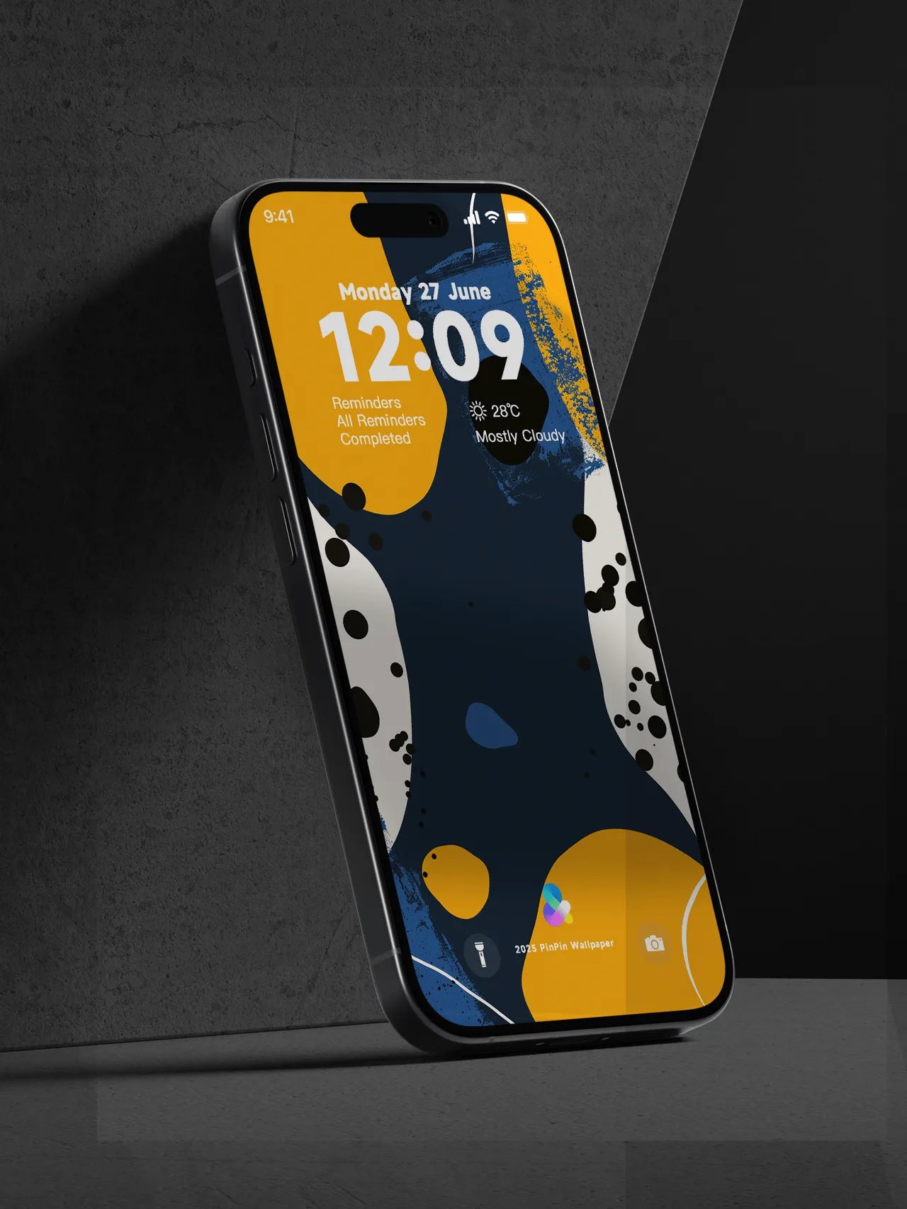 4K HD 壁紙の背景 - iPhone および Android 向け Black Universe Series20
