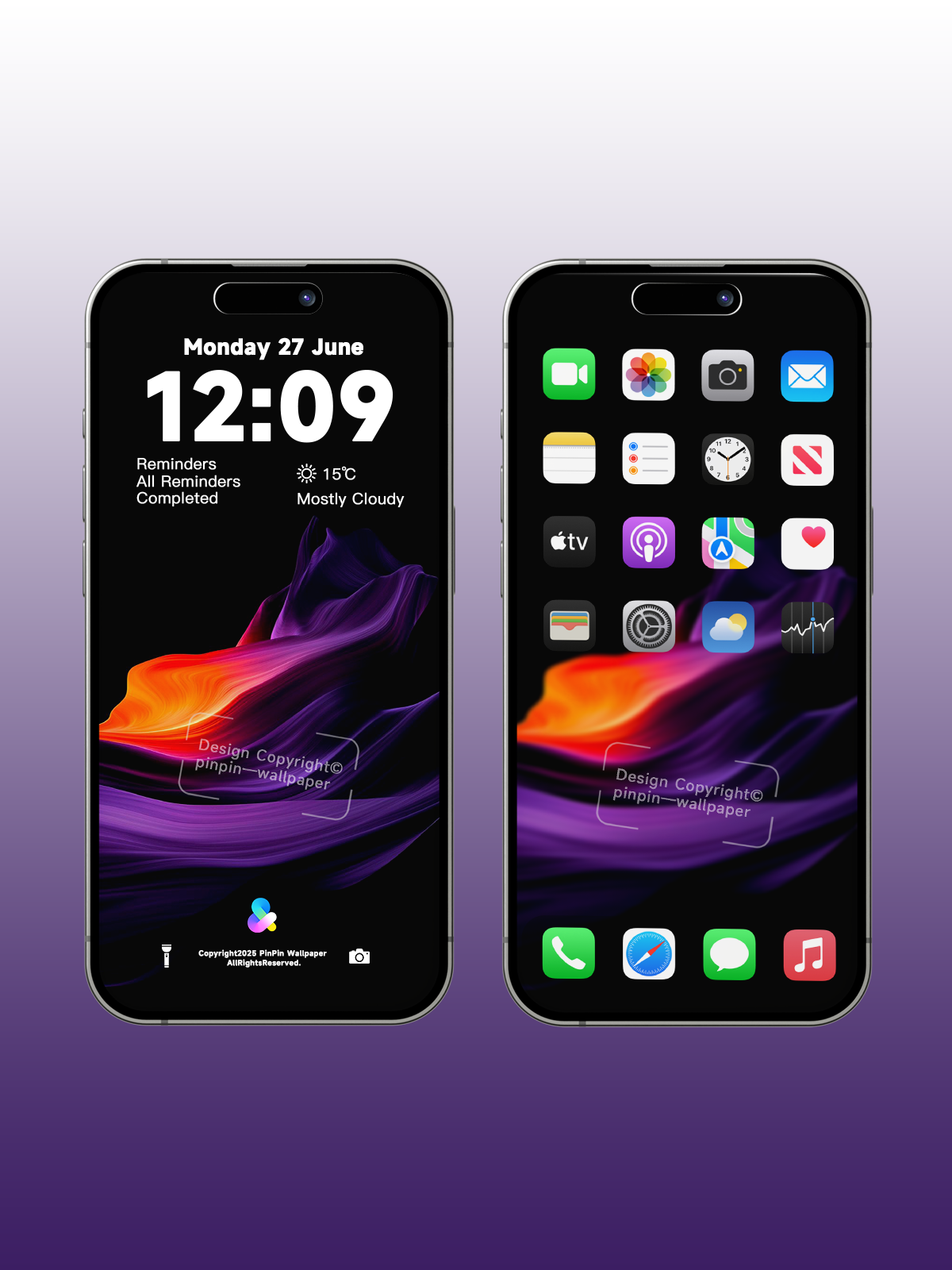 4K HD 壁紙の背景 - iPhone および Android 向け Black Universe Series20