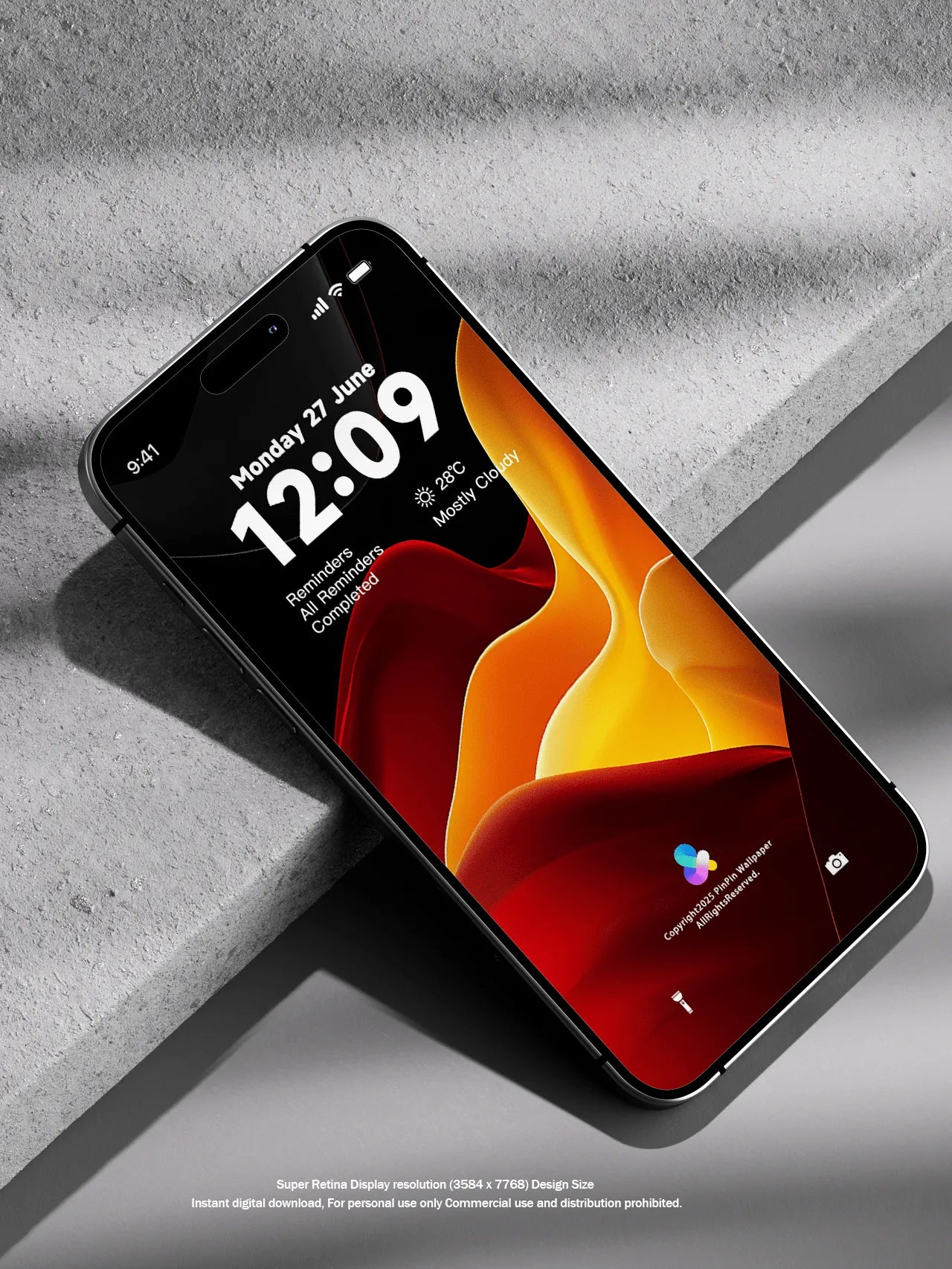 4K HD 壁紙の背景 - iPhone および Android 向け Black Universe Series20