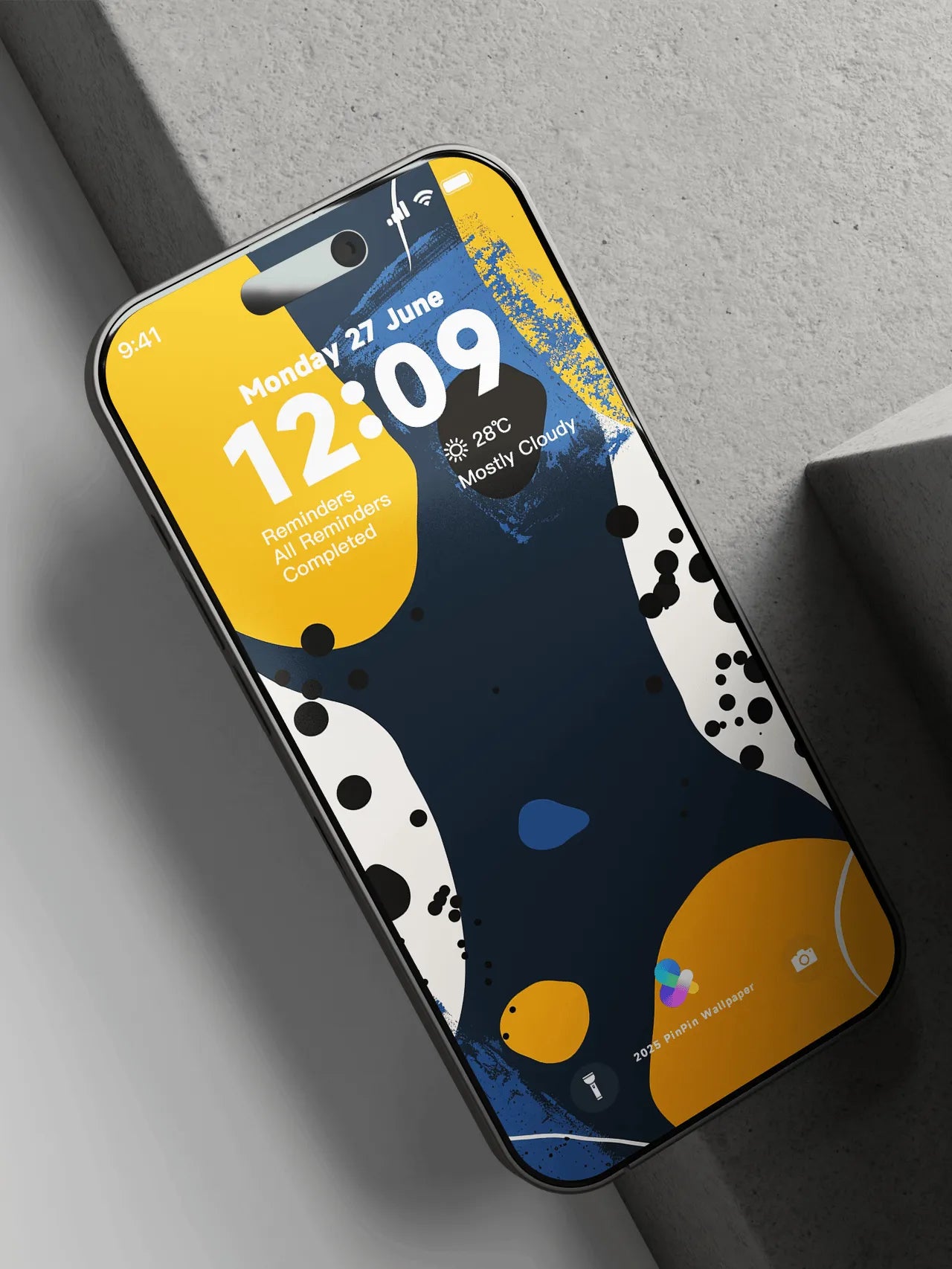 4K HD 壁紙の背景 - iPhone および Android 向け Black Universe Series20